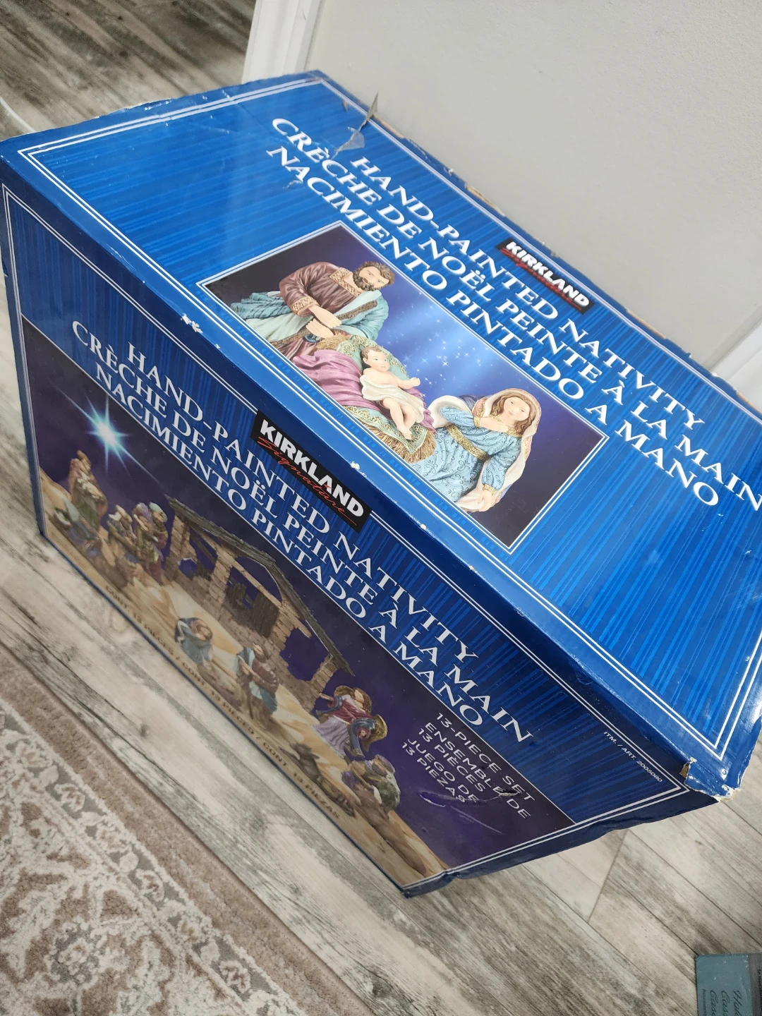 Kirkland Signature Hand-Painted Nativity Set - 13 Pieces - photo 2