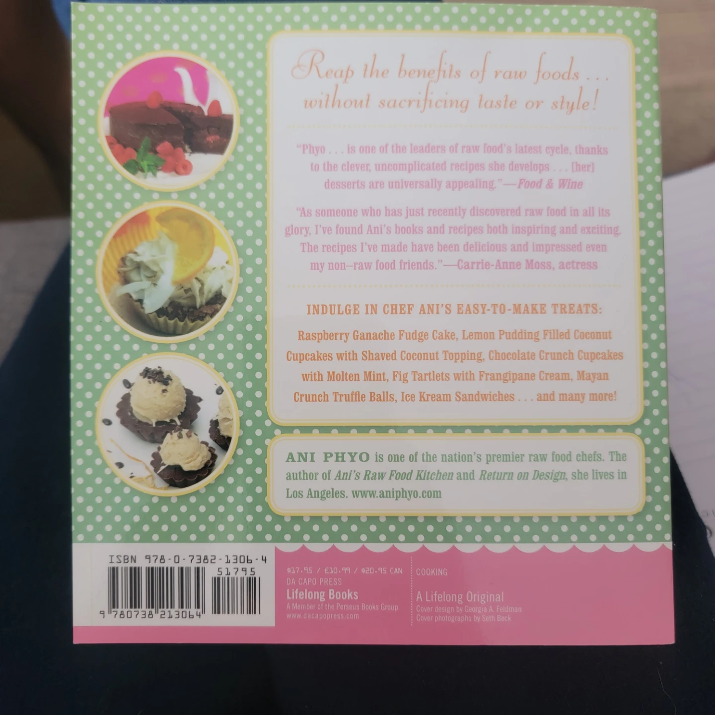 📚 For Sale: Ani’s Raw Food Desserts by Ani Phyo – $12 - photo 2
