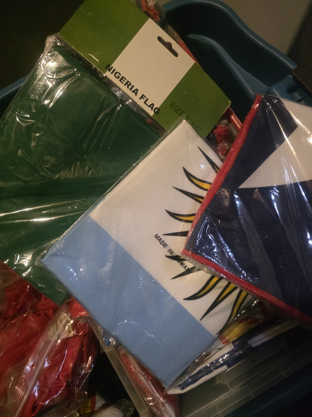 Assorted Flags and Soccer Gear/ Mystery box - photo 2