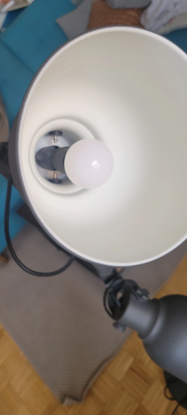 Ikea Hektar Grey Floor Lamp - photo 4