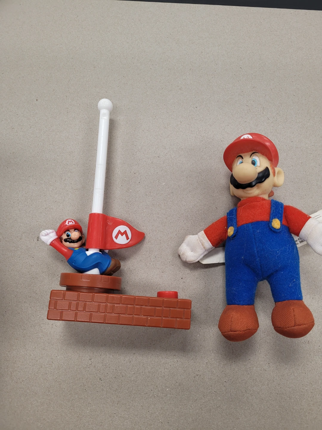 Nintendo Mario McDonald's Happy Meal Toys (2018 & 2004)