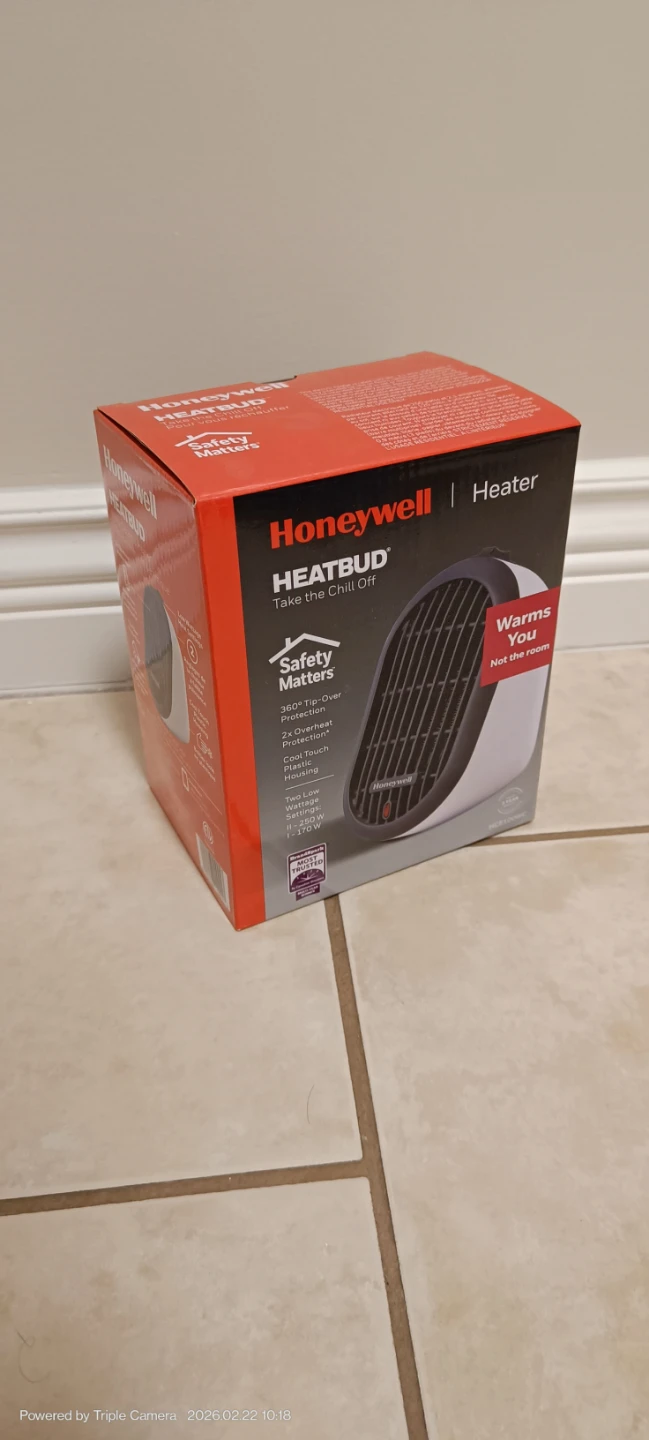 Honeywell HEATBUD Portable Personal Heater
