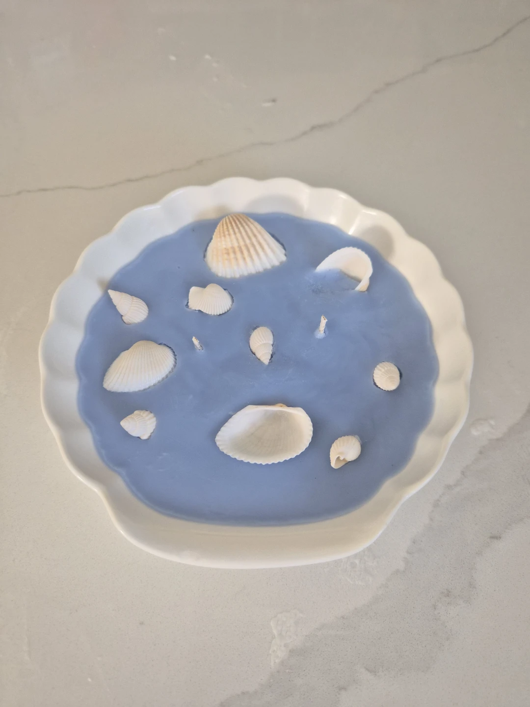 Sea shell scented candle - photo 2