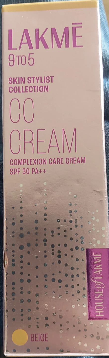 Lakme 9 to 5 CC Cream SPF 30 Beige