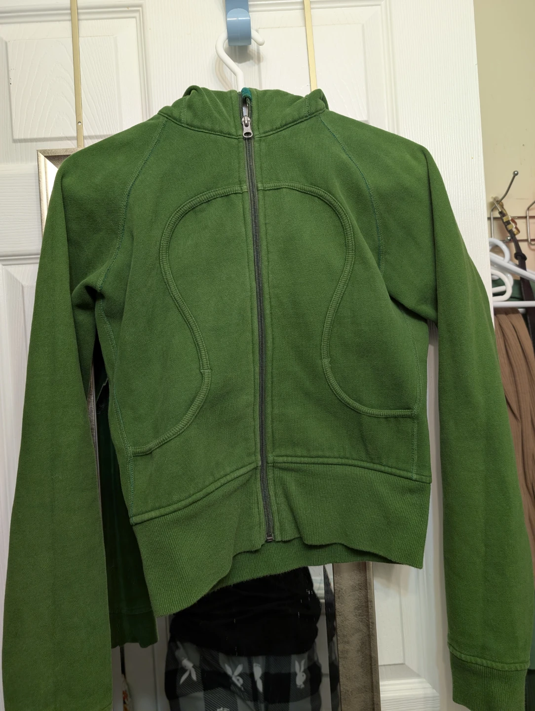 Lululemon Green Zip-Up Hoodie Xs-Small