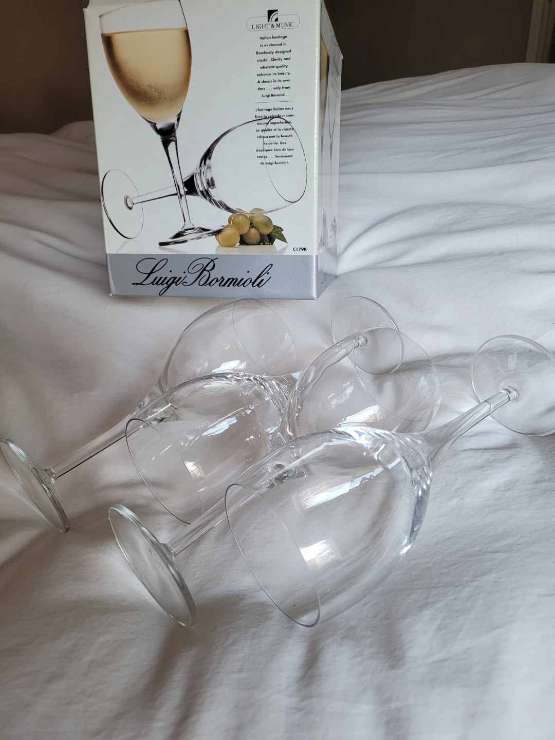 🏆Luigi Bormioli Michelangelo Set of 4 All Purpose Wine Glasses🏆 - photo 3