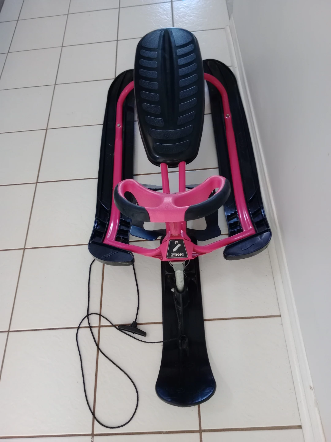 STIGA Snow Rocket Sled with Steering Wheel - photo 3