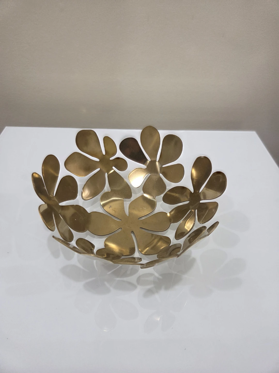 Ikea Brass Flower Bowl