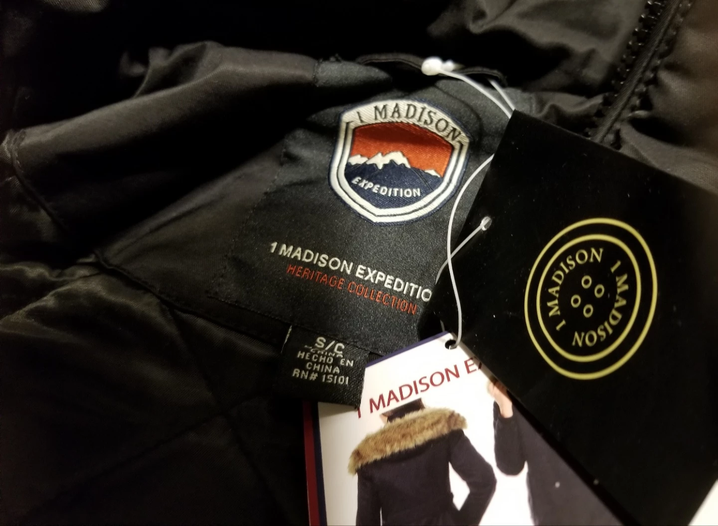 NWT 1 Madison Expedition Women's Black Parka🏆 - photo 3