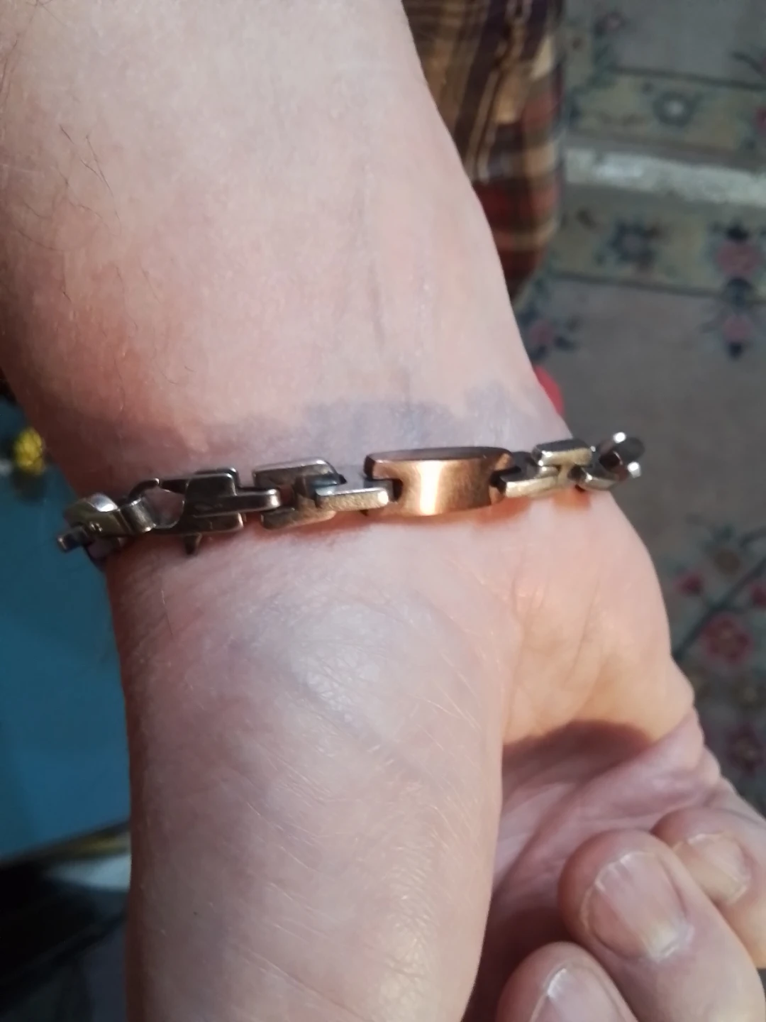Vintage Stainless Steel Bracelet - photo 2