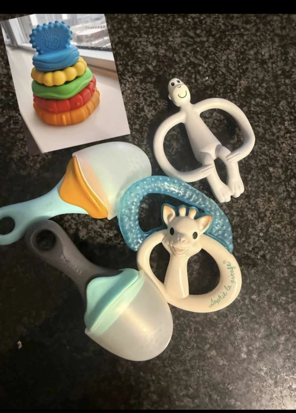 Sophie la Girafe and Baby Teethers Set - photo 2