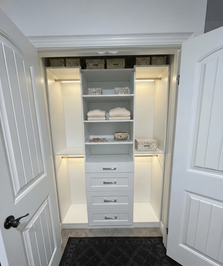 Custom Closet System Installation