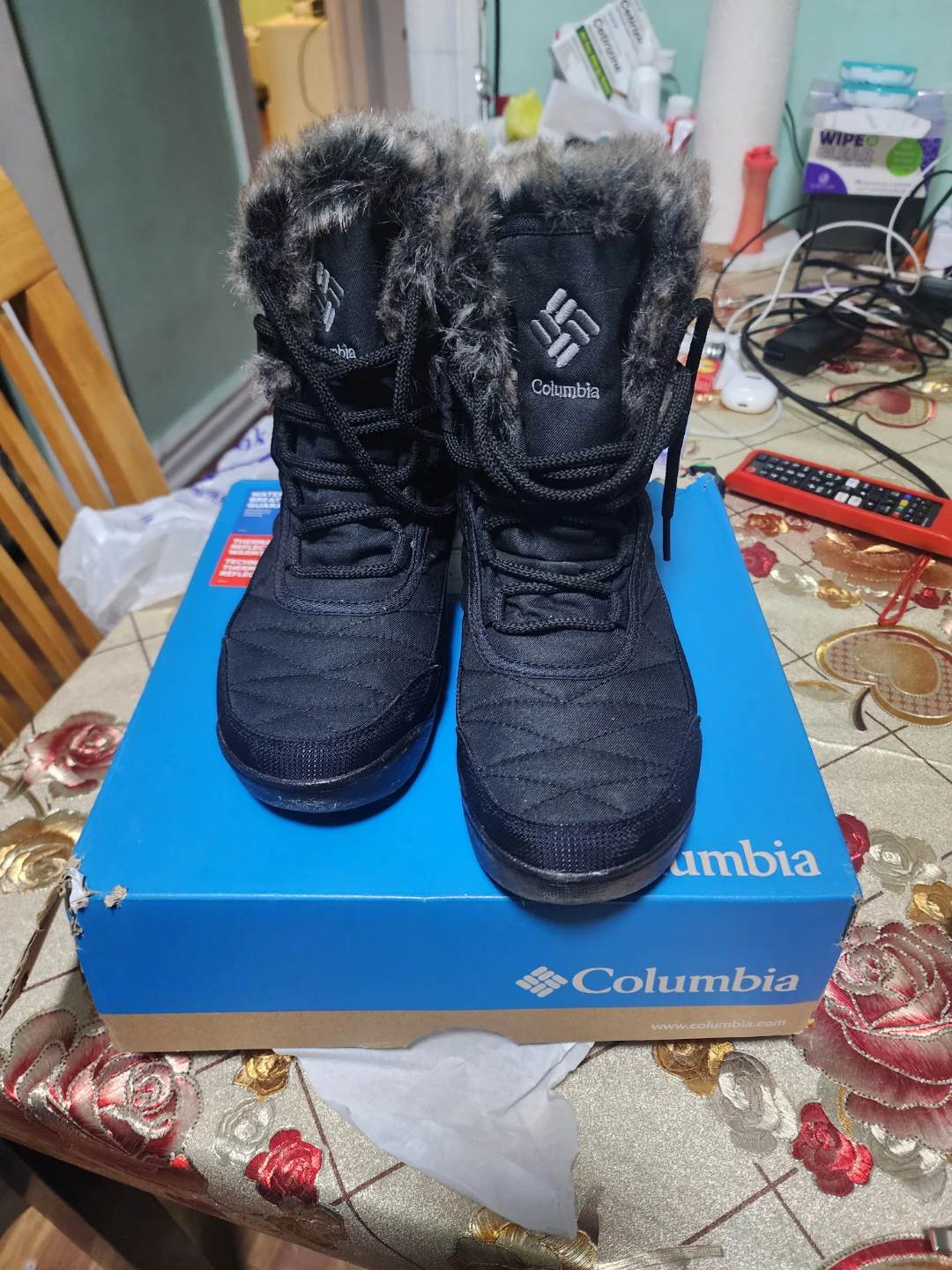 Columbia Black Fur Lined Winter Boots - photo 2