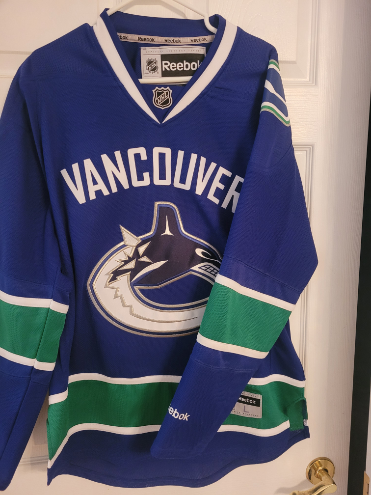 Vancouver Canucks Reebok NHL Hockey Jersey L/G - photo 3