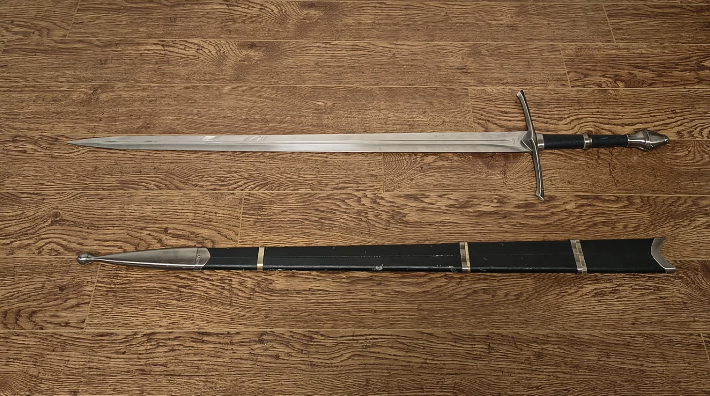 Medieval Style Sword with Scabbard