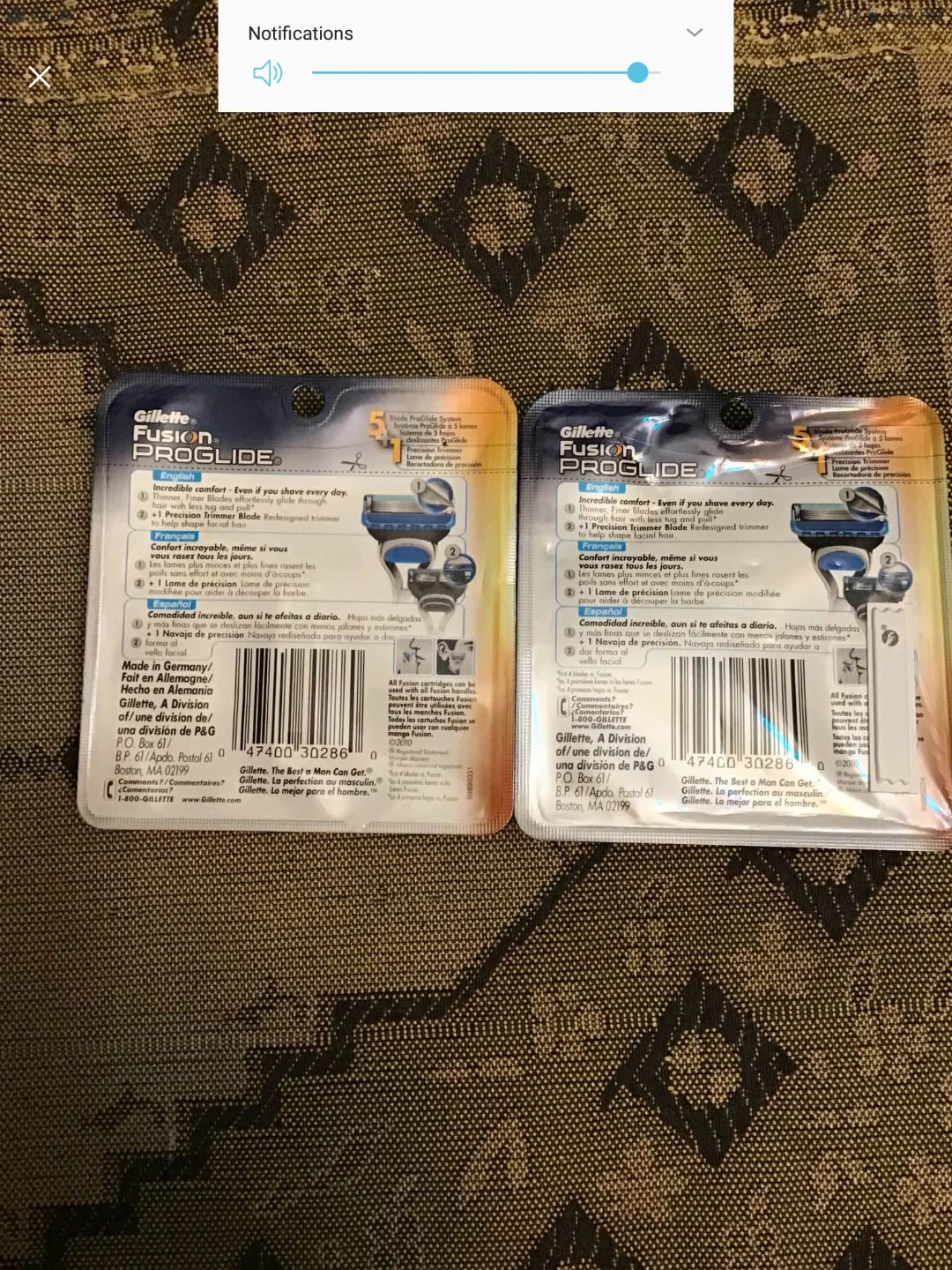 Gillette Fusion Proglide Razor Cartridges - 4 Count (2 Packs) - photo 3