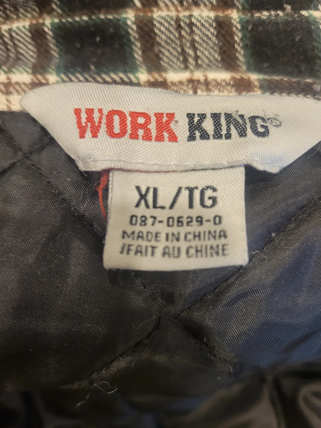 Mens xl  Work King - photo 5