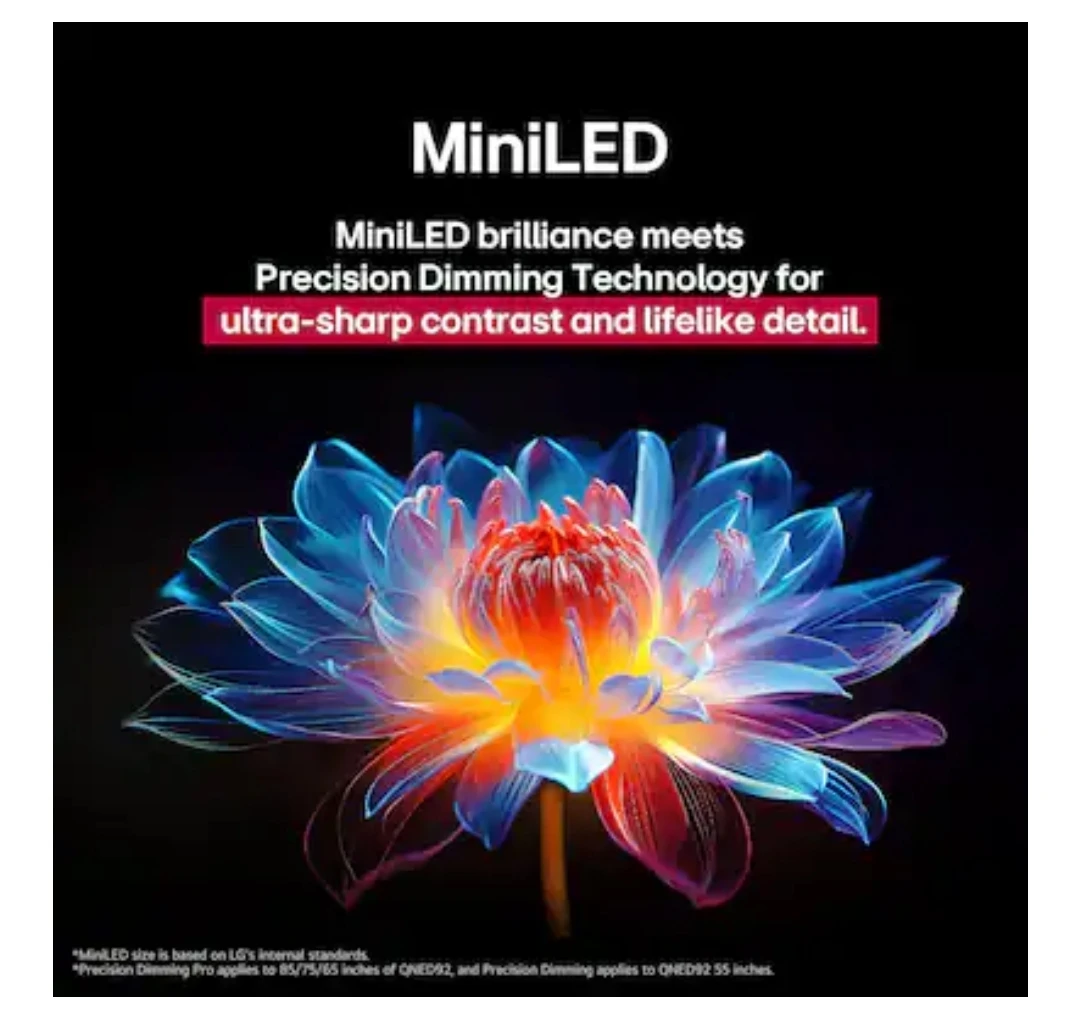 LG 65" QNED evo AI 4K TV " NEW " - photo 5