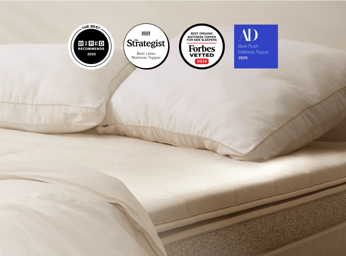 Full Sized Organic Latex Mattress Topper - photo 2