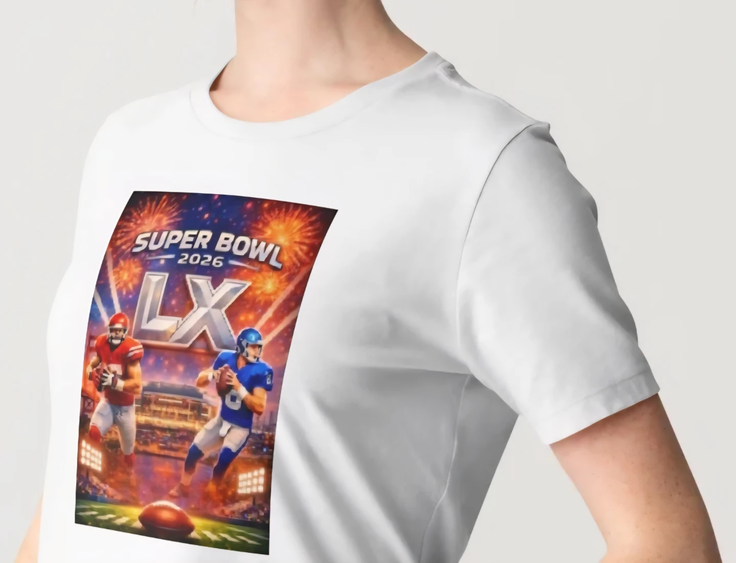 Super Bowl LX 2026 T-Shirt - photo 3