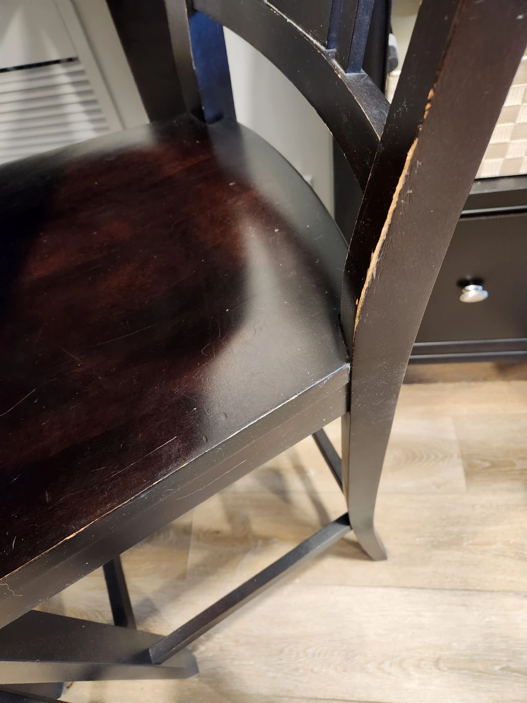 Solid Wood Dining Table and Chairs Set from Dinec - photo 3
