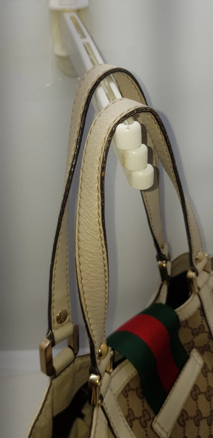 Gucci Sukey Web Monogram Canvas and Leather Tote Bag - photo 2