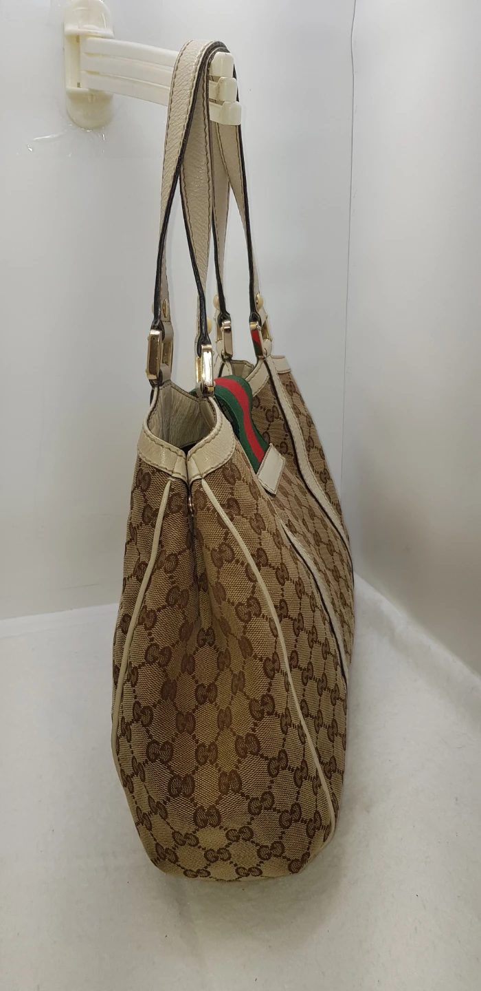 Gucci Sukey Web Monogram Canvas and Leather Tote Bag - photo 3