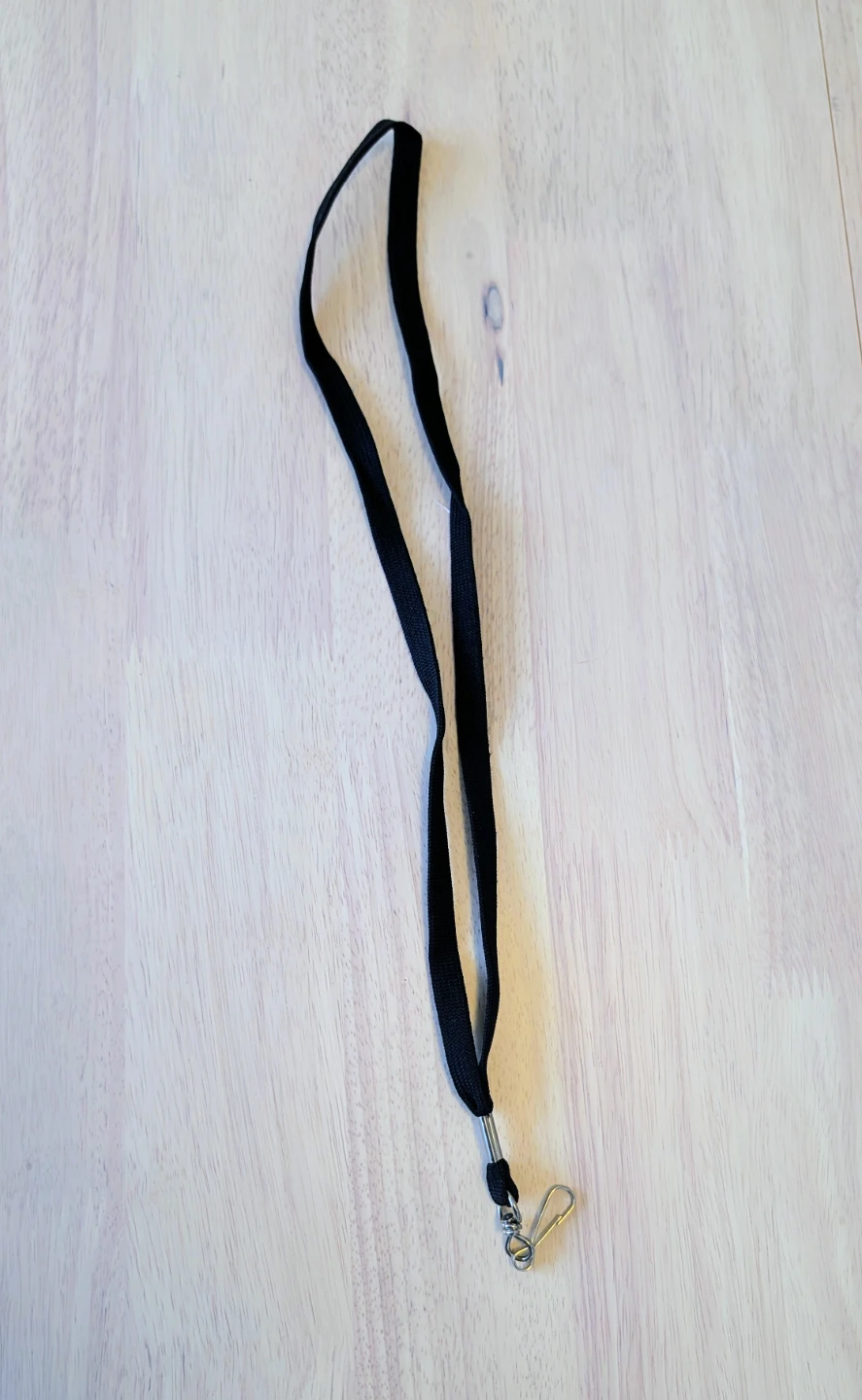 Black Lanyard with Swivel Clasp