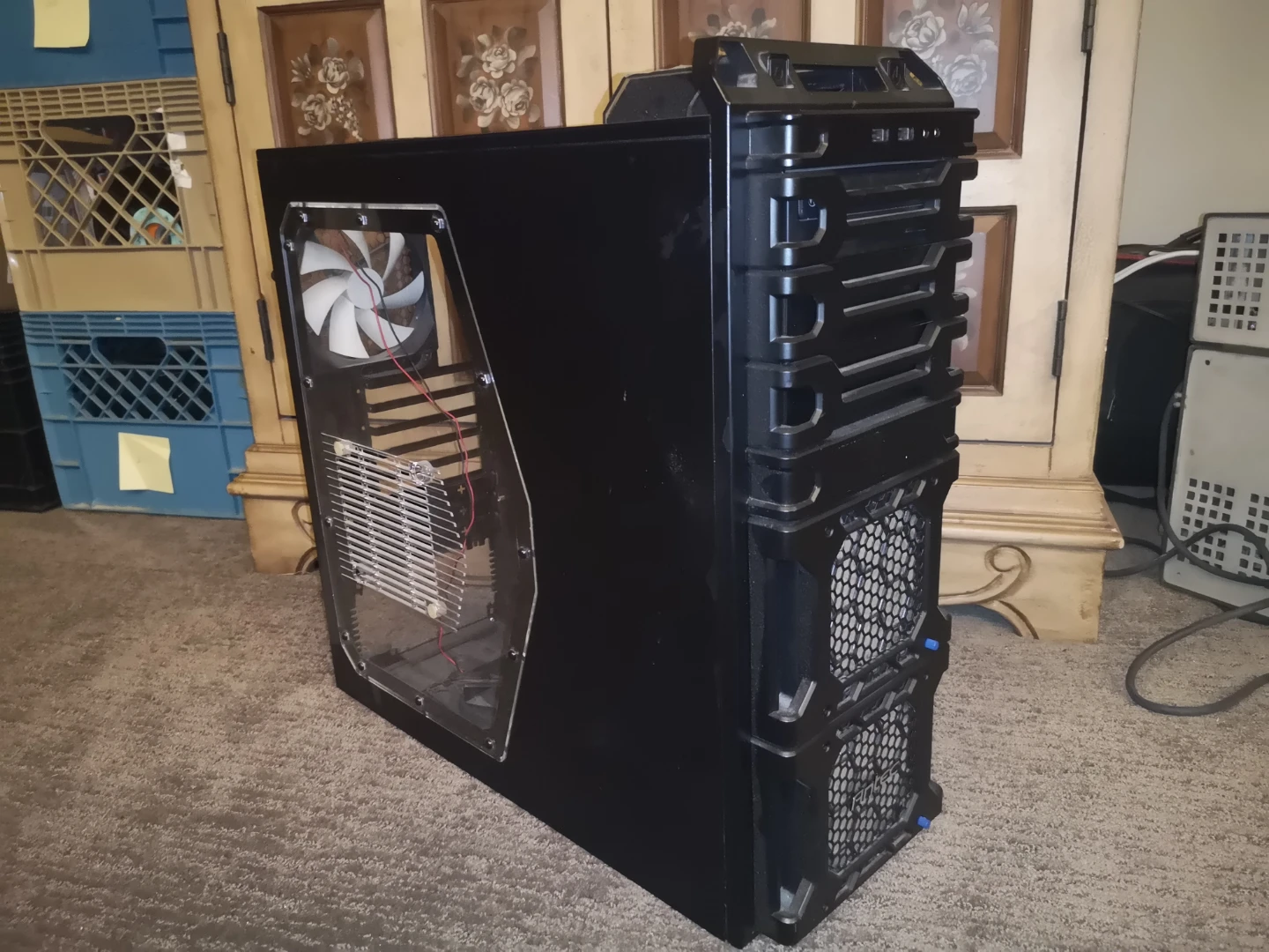 Computer Tower Box ~ Gaming PC Empty Case