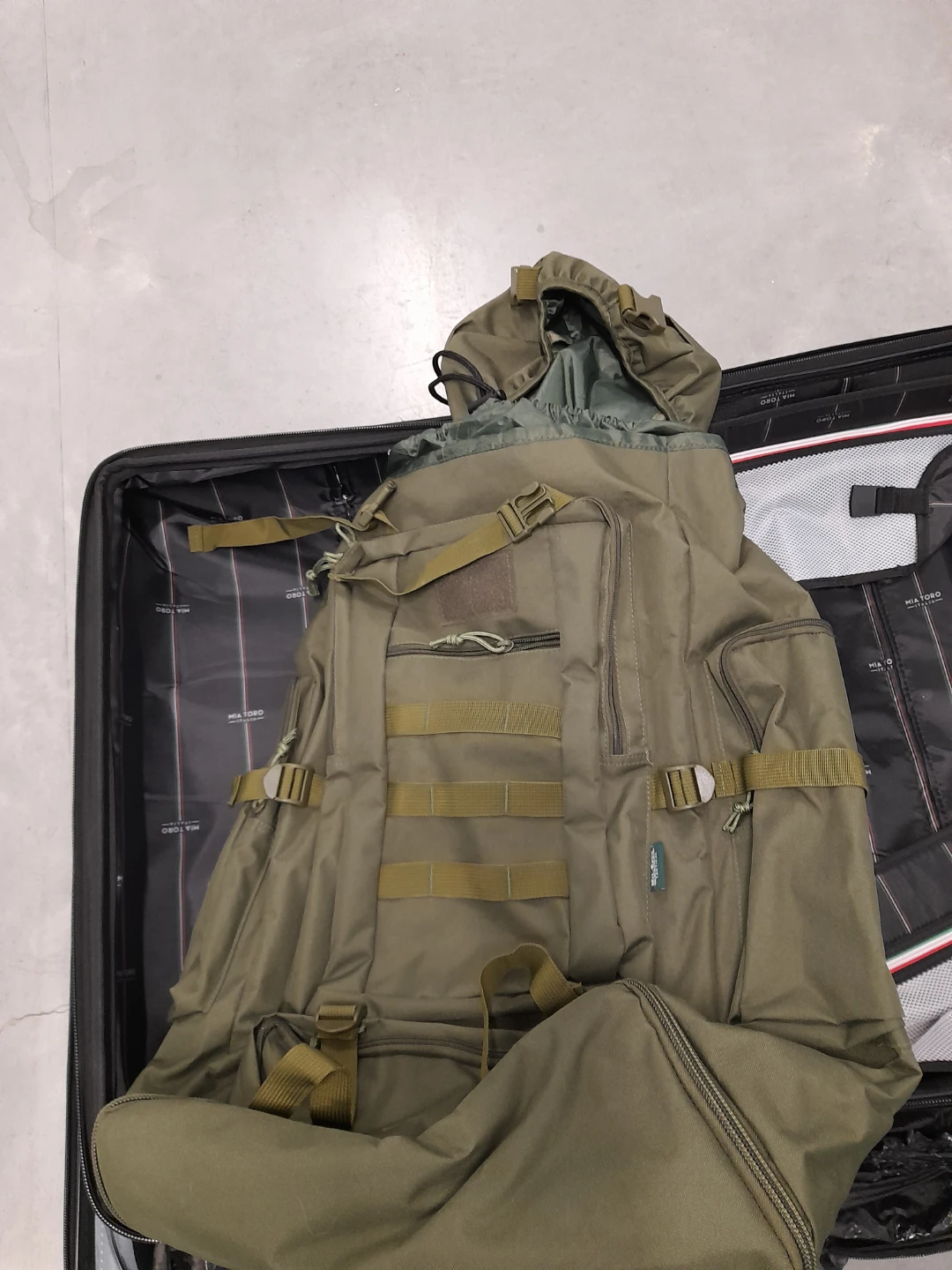 Olive Green Backpack