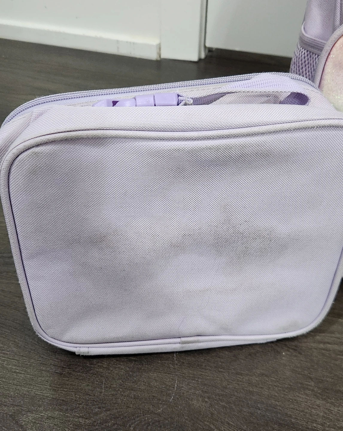 Purple Backpack and Lunch Bag Set with 'M' Monogram - photo 5