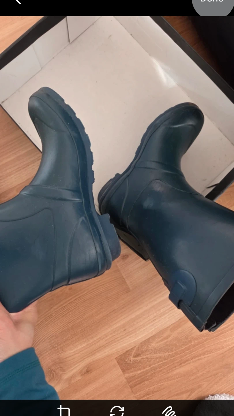 🥕 Teal cozy rain boots - photo 3