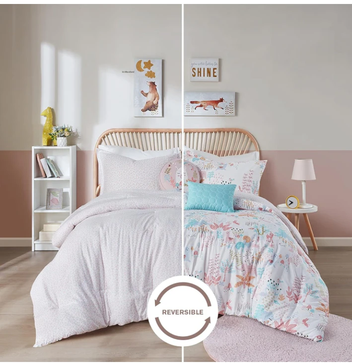 Adorable kids comforter set -Twin