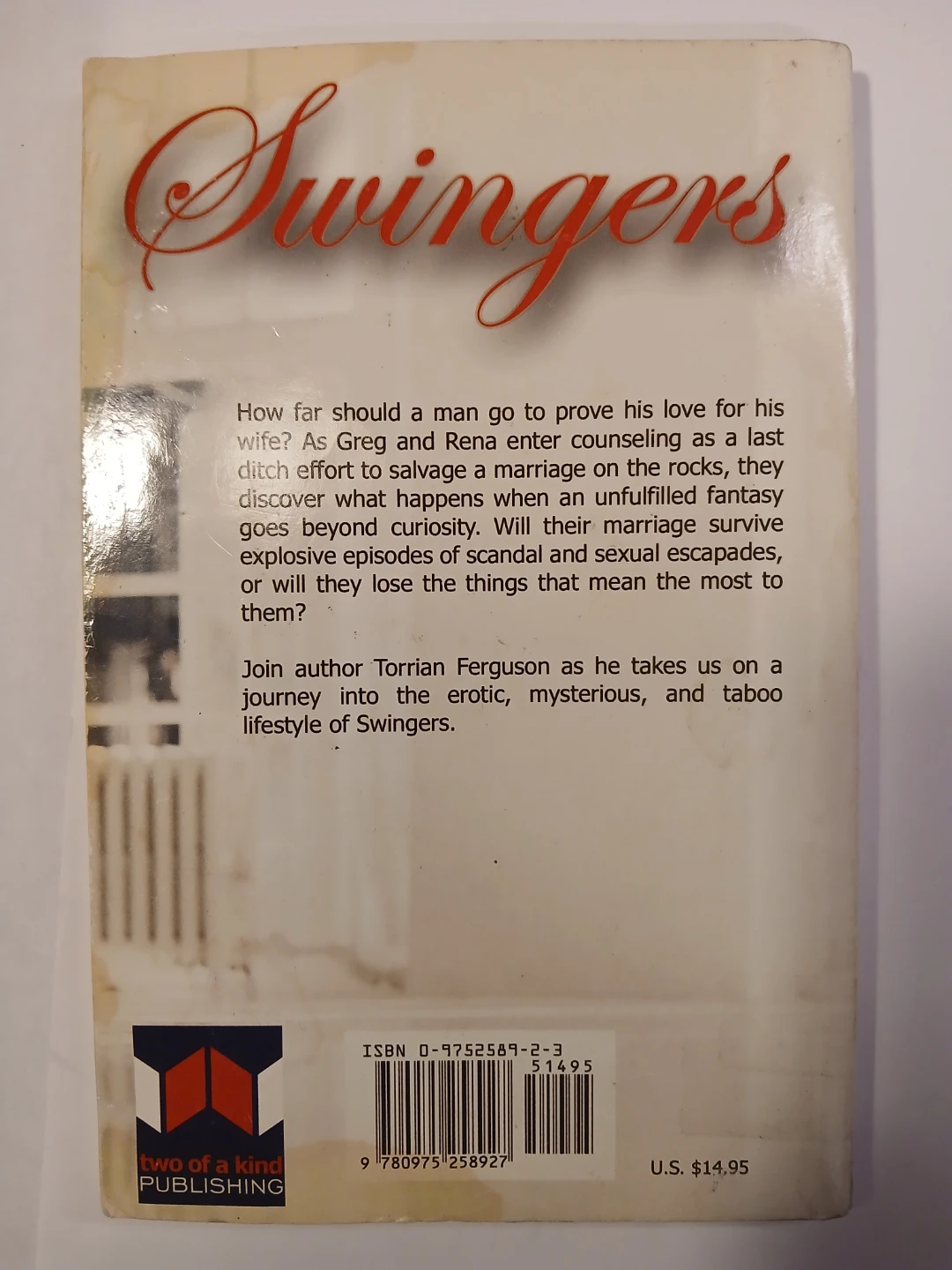 Swingers by Torrian Ferguson Book - photo 2