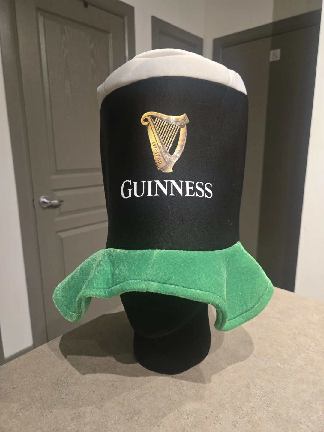 Guinness St. Patrick's day top hat