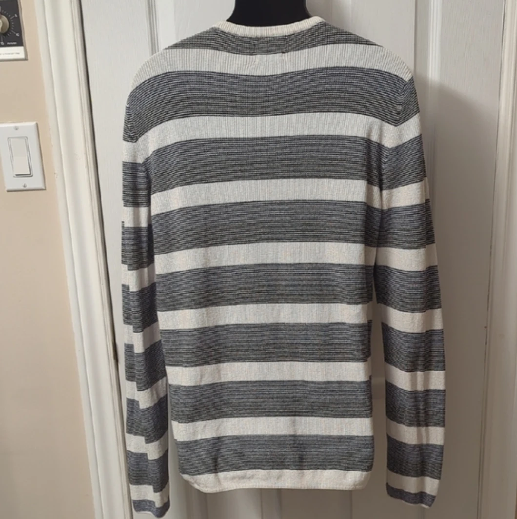 Zara Man Striped Long Sleeve Sweater XL - photo 2