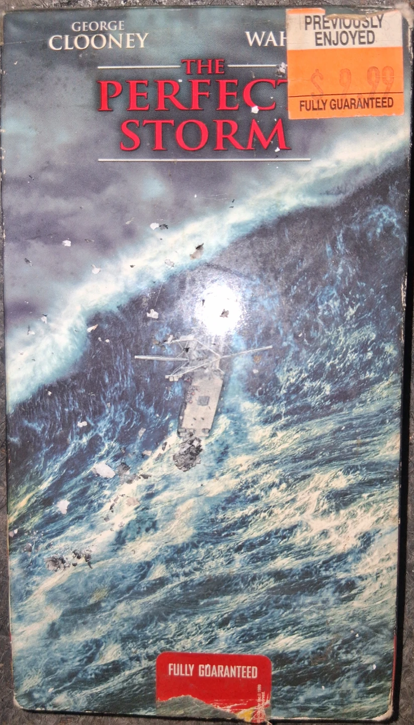 The Perfect Storm VHS Tape