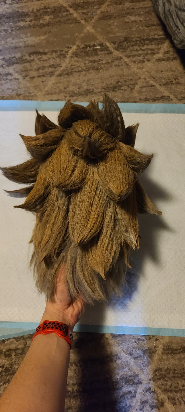 Silver brown HAND STYLED Yu-gi-oh! Yami Marik Wig - photo 4