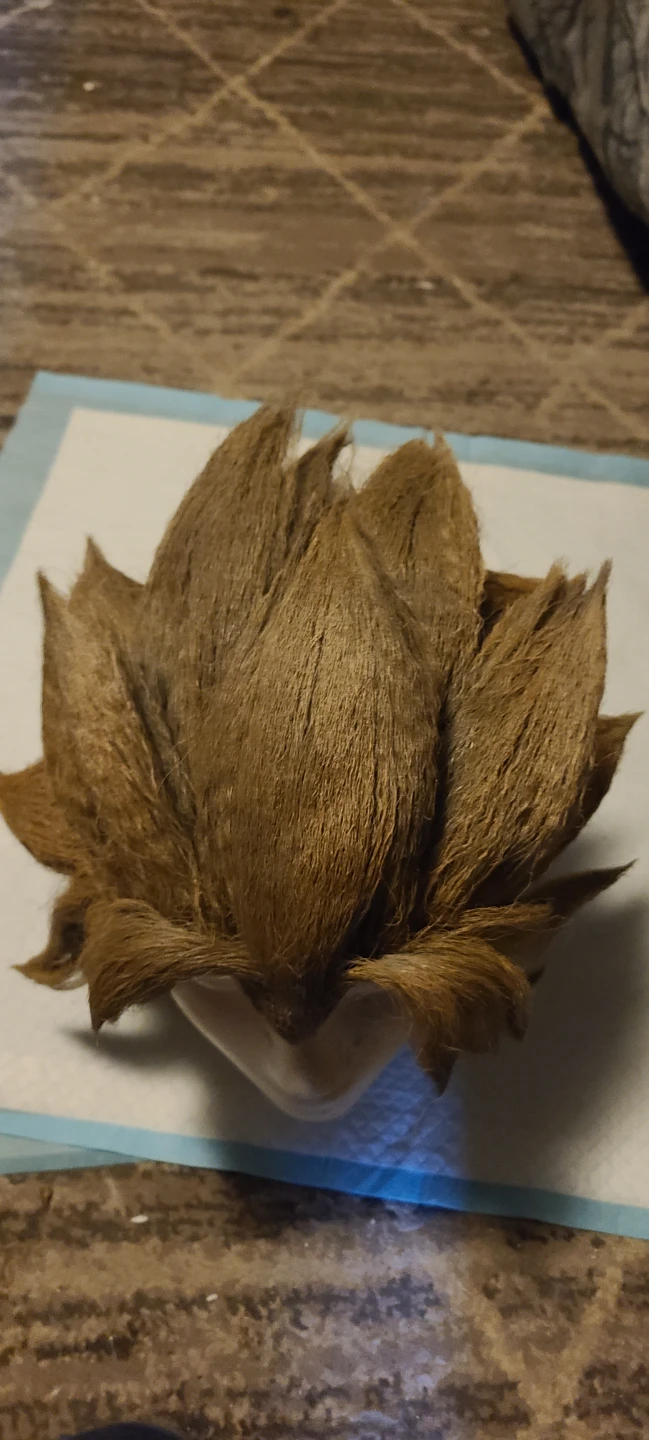 Silver brown HAND STYLED Yu-gi-oh! Yami Marik Wig - photo 5