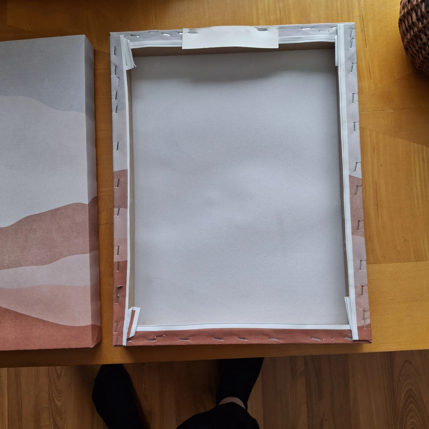 Set of 2 Abstract Landscape Canvas Prints - photo 2