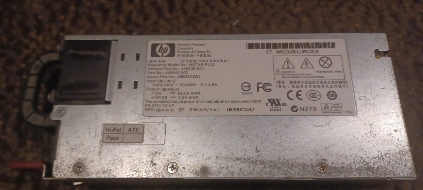 Server power supply