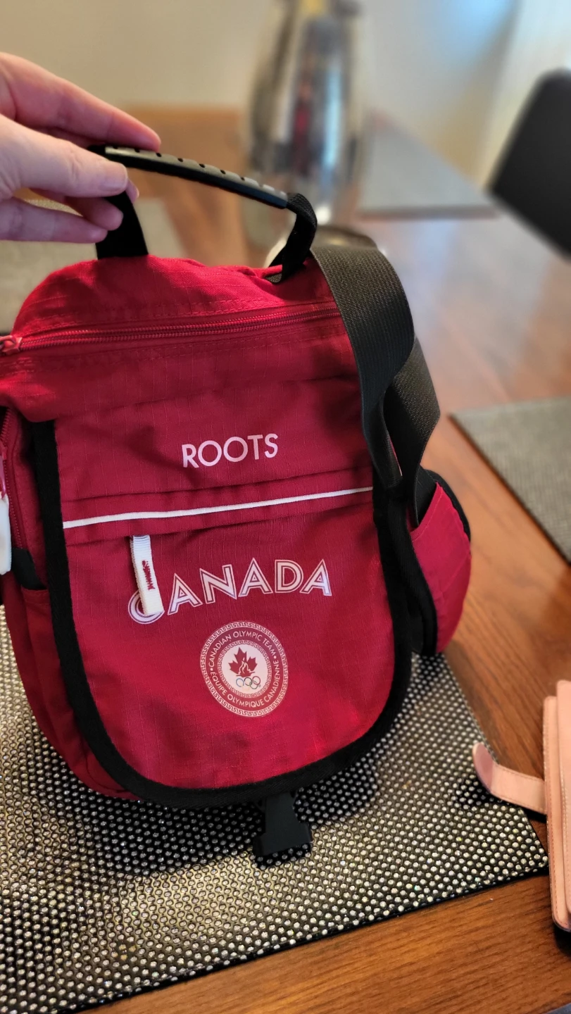 Roots Canada Olympic Team Messenger Bag