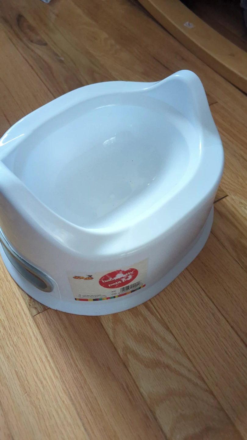White Baby Potty Chair