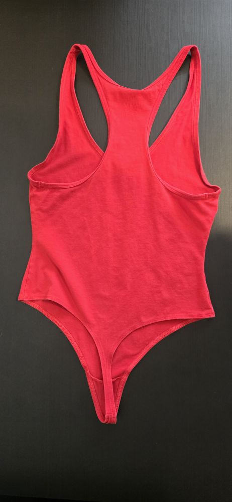 TNA Red Racerback Bodysuit Size M - photo 4