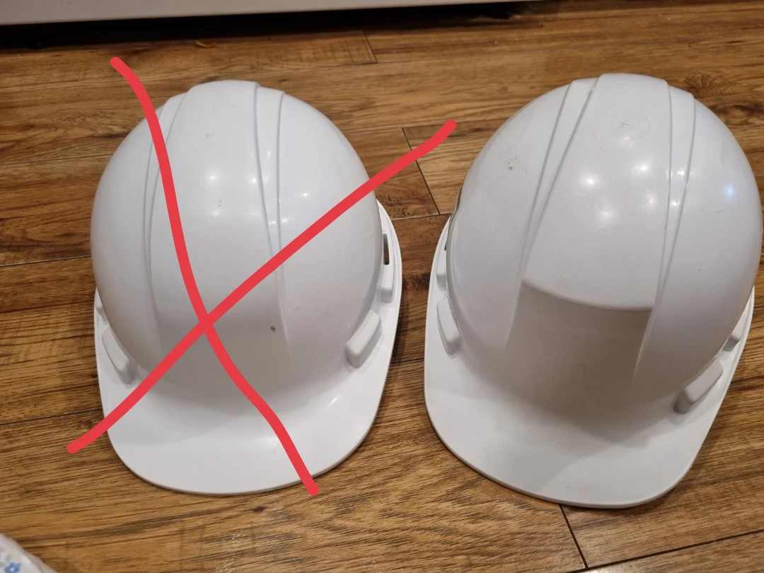 White Hard Hat