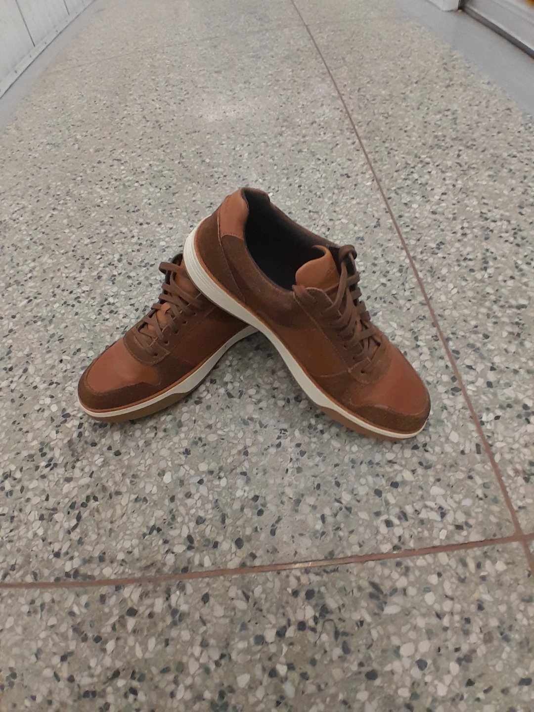 Cole Haan Brown Suede & Leather Sneakers Men's Size 11 - photo 3