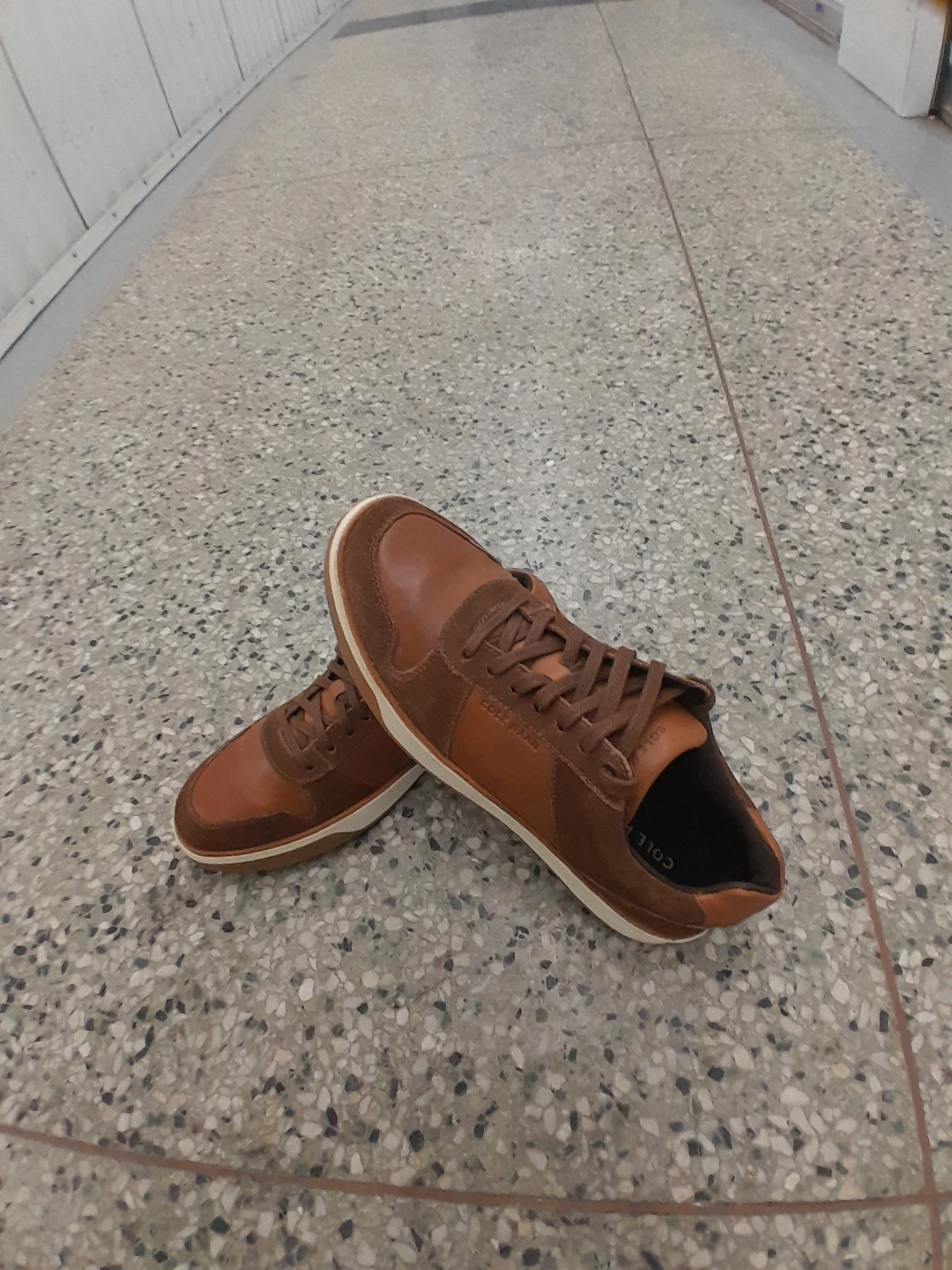 Cole Haan Brown Suede & Leather Sneakers Men's Size 11 - photo 4
