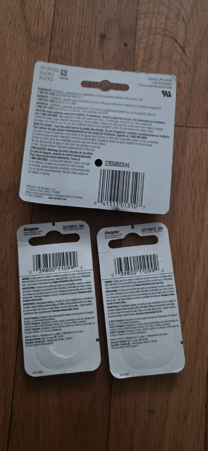 Duracell CR2 Lithium Batteries  Energizer lot - photo 2
