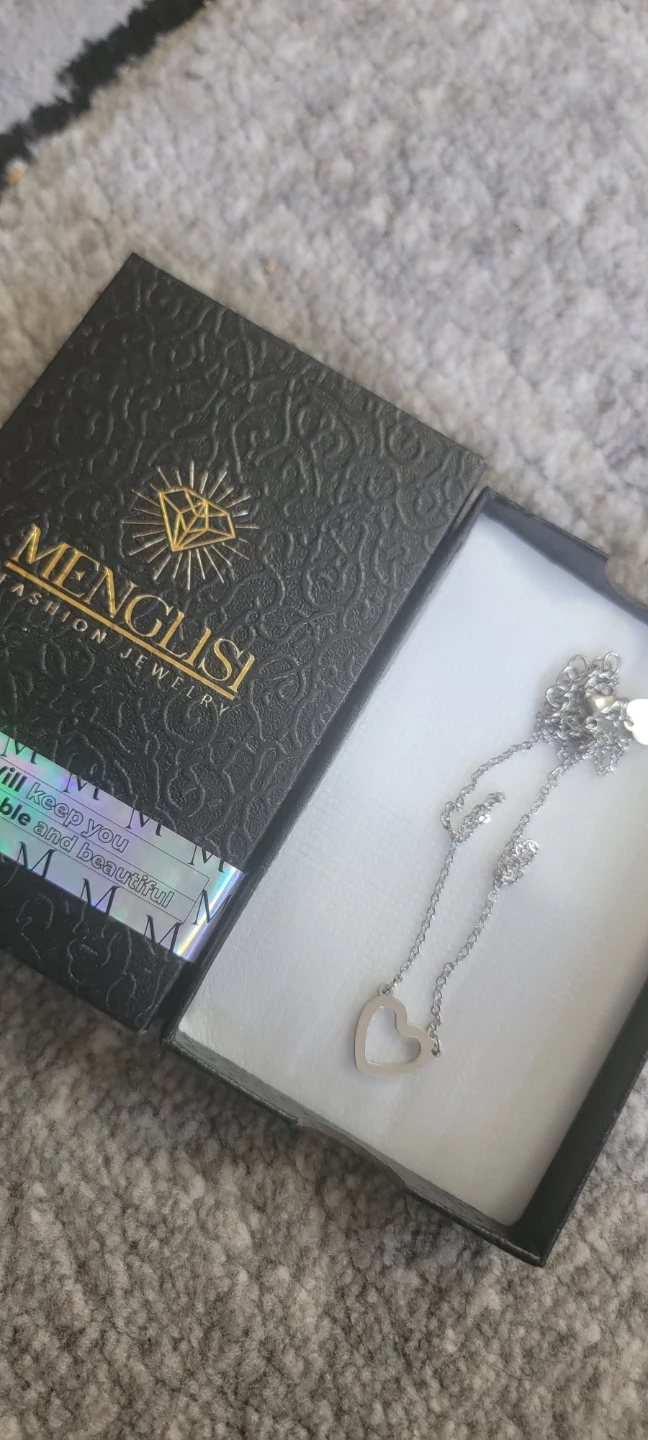 Menglisi Heart Pendant Necklace - photo 3