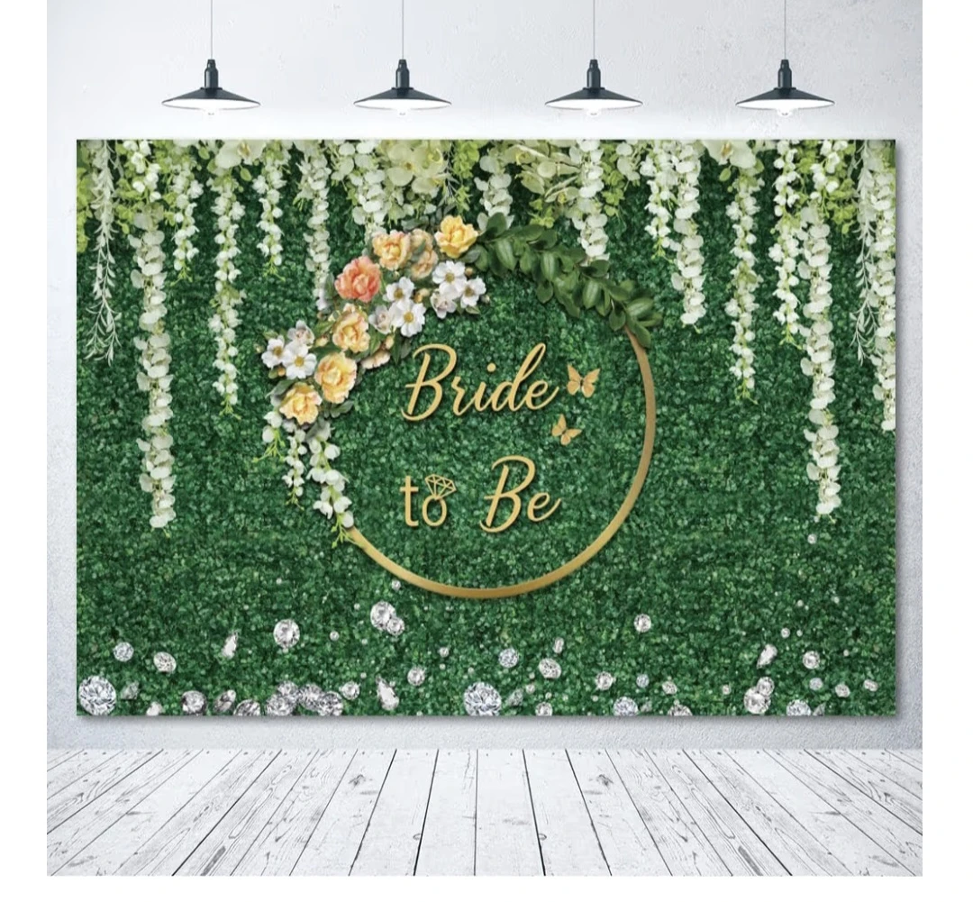 Bride to Be Bridal Shower Backdrop